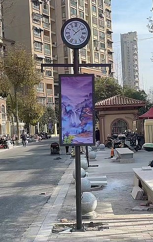 南京步行街景观灯